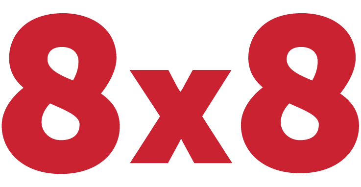 #8 - 8x8 Work logo