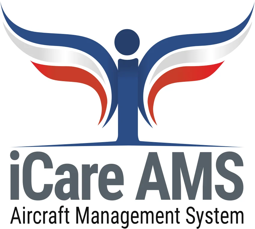 Aircraft management system logo