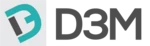 D3M logo
