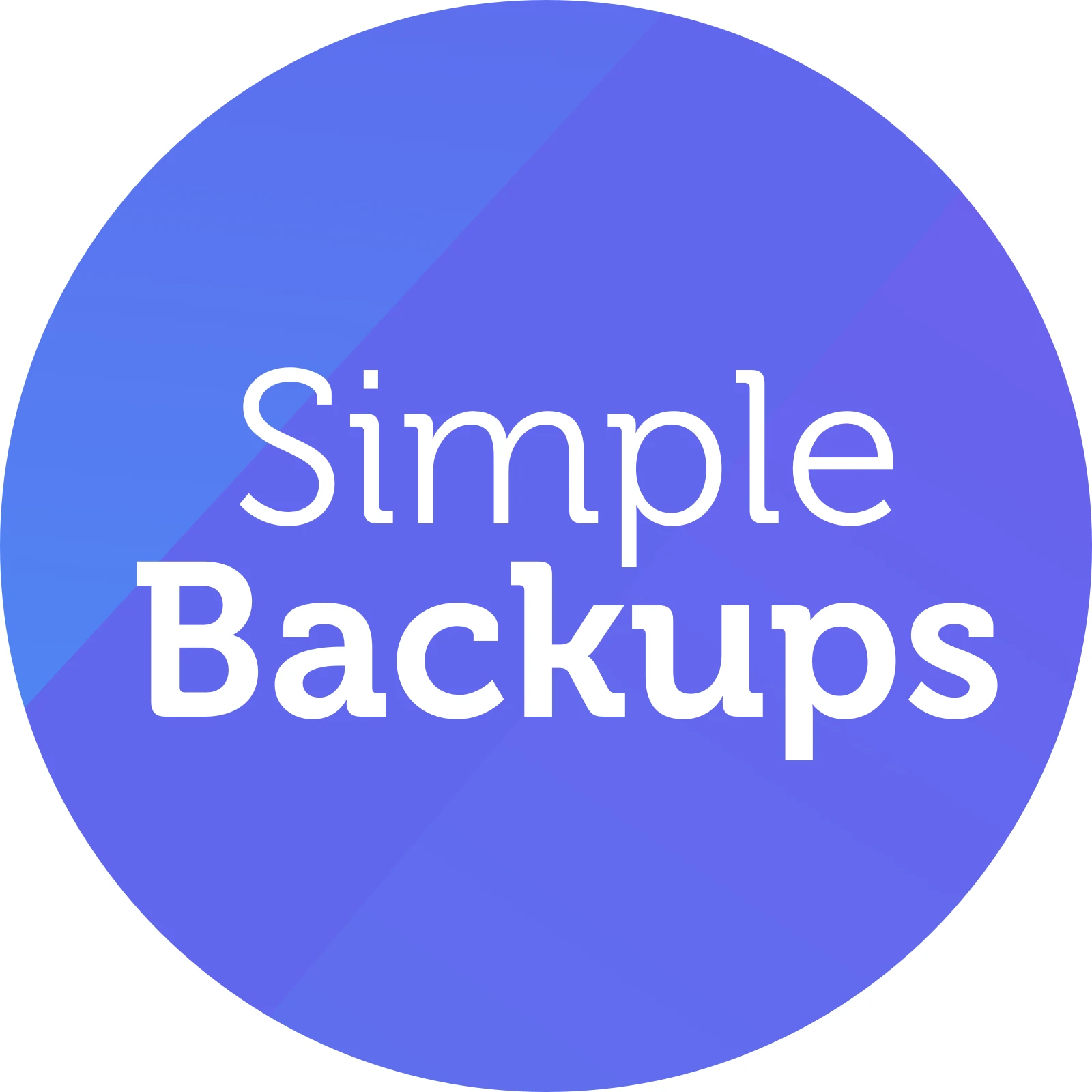 SimpleBackups logo