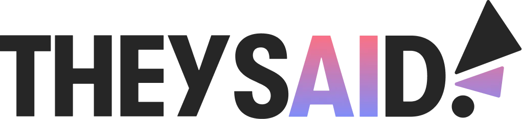 #2 - Theysaid AI Survey logo