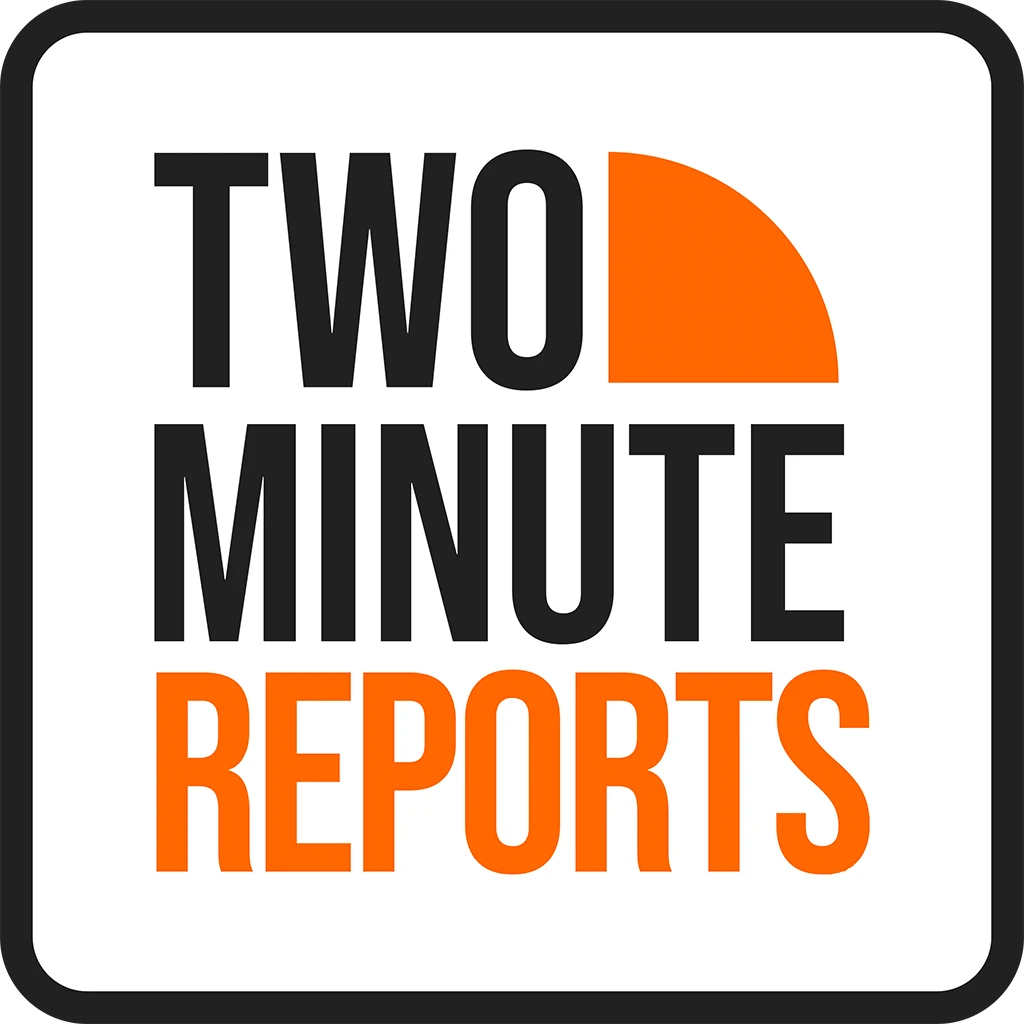 #13 - Two Minute Reports logo